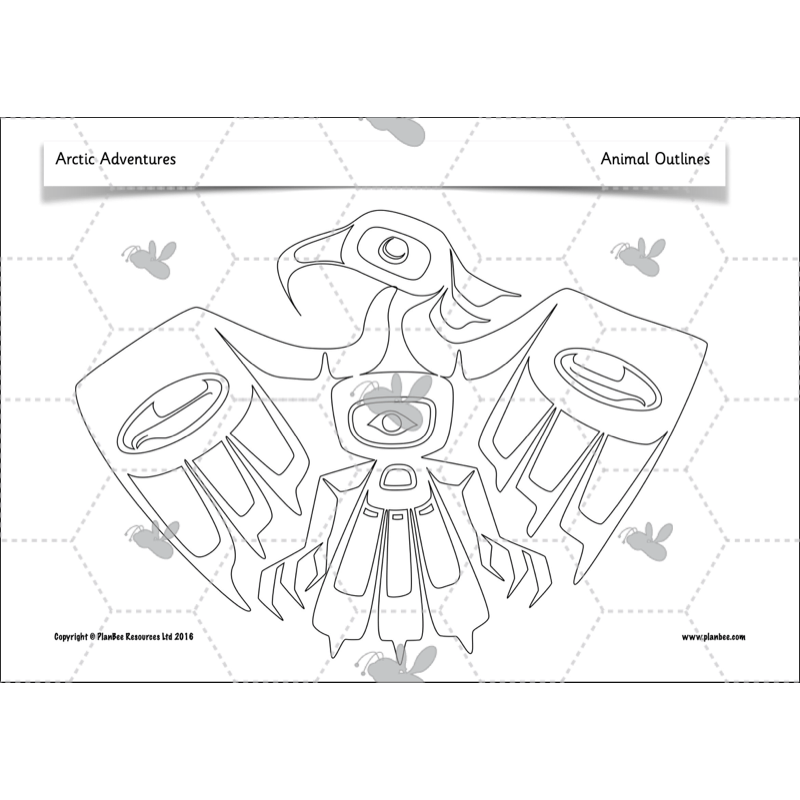 PlanBee In the Arctic Topic KS1 Enrichment Lesson Pack