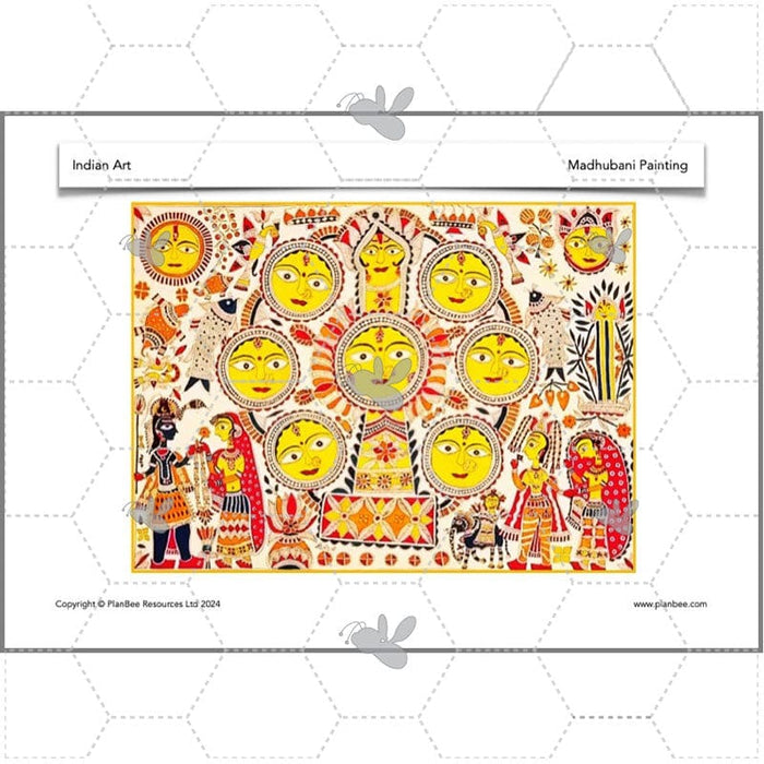 PlanBee Indian Art KS2 Lesson Planning Packs for Year 3/4 by PlanBee