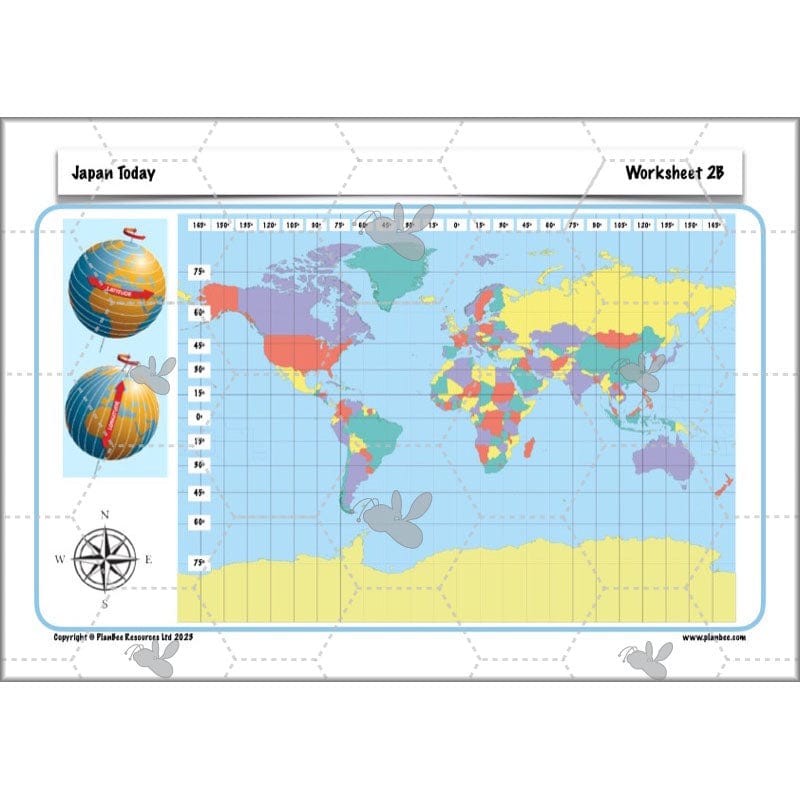 PlanBee Japan KS2 Year 5 & Year 6 Geography Lessons by PlanBee