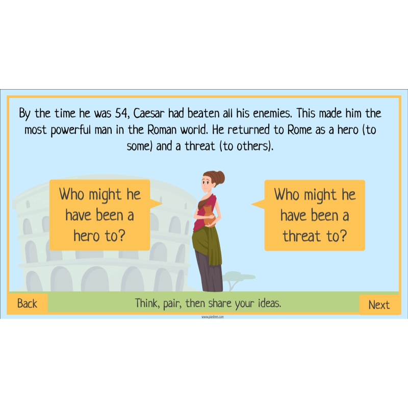 PlanBee Julius Caesar KS2 | Downloadable Lesson Pack