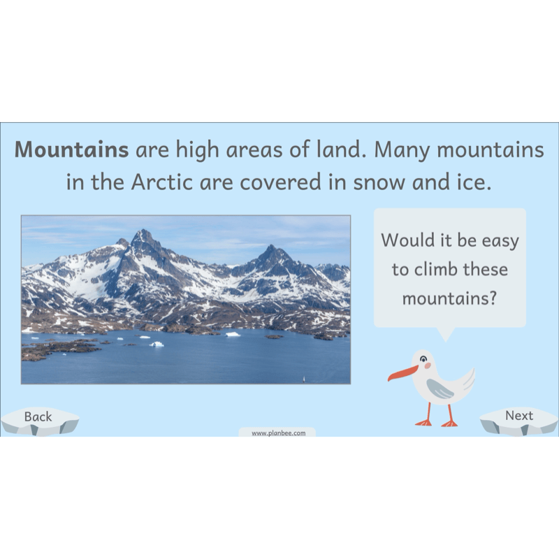 PlanBee Let's go to the Arctic KS1 Geography Lesson Pack