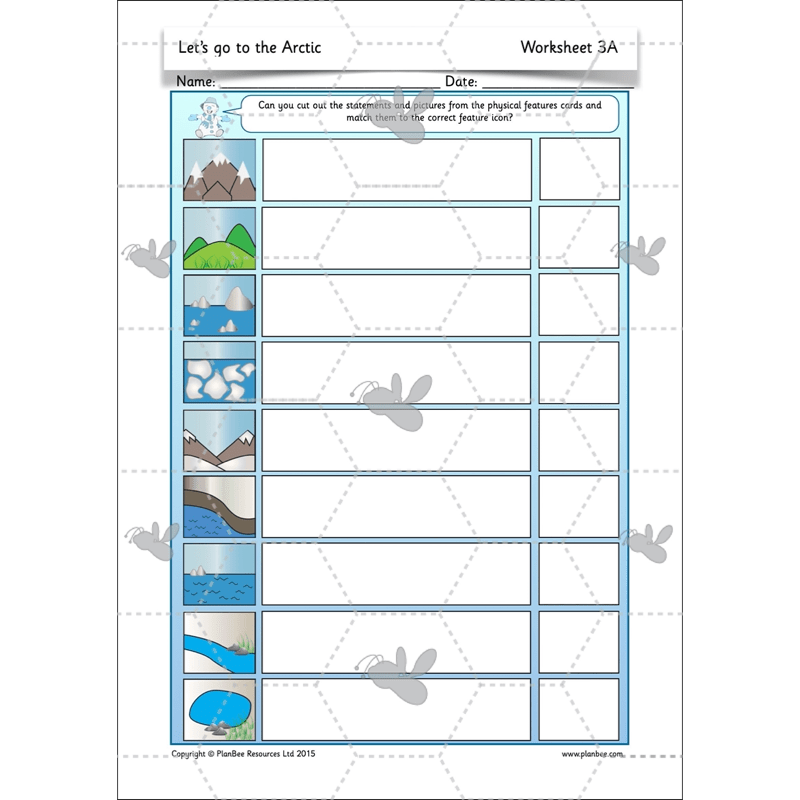 PlanBee Let's go to the Arctic KS1 Geography Lessons and Resources