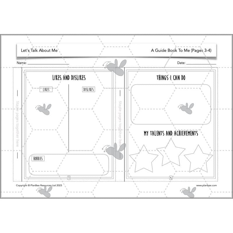 PlanBee Let's Talk About Me | Year 3 PSHE Lessons