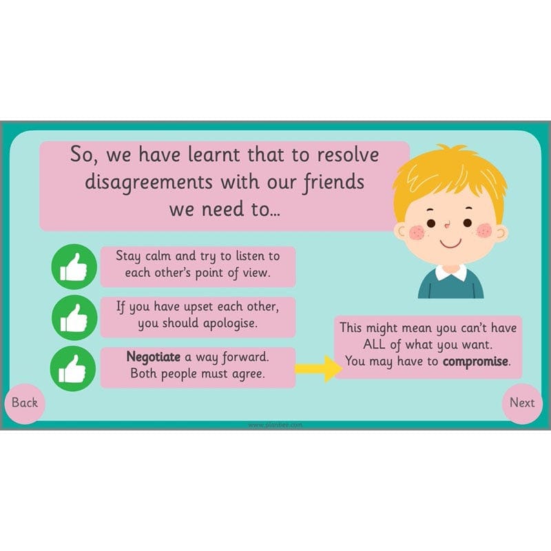 PlanBee Making Friends PSHE KS1 lessons by PlanBee