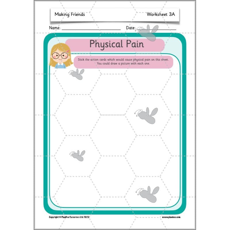 PlanBee Making Friends PSHE KS1 lessons by PlanBee
