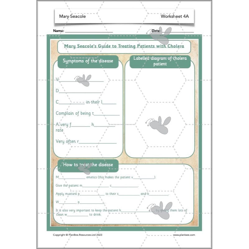 PlanBee Mary Seacole History KS1 lessons by Planbee