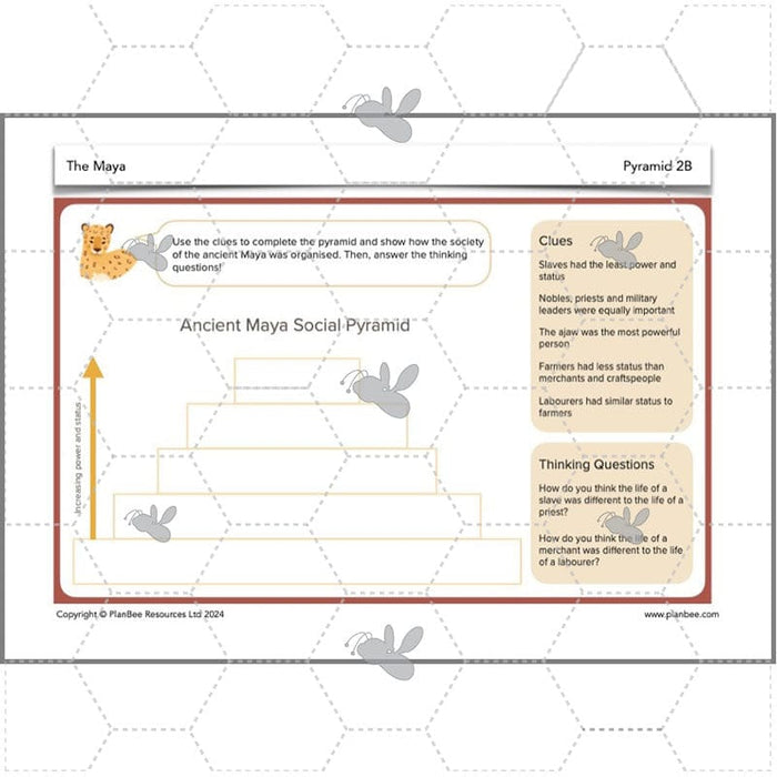 PlanBee KS2 Ancient Maya Civilisation Topic Lessons by PlanBee