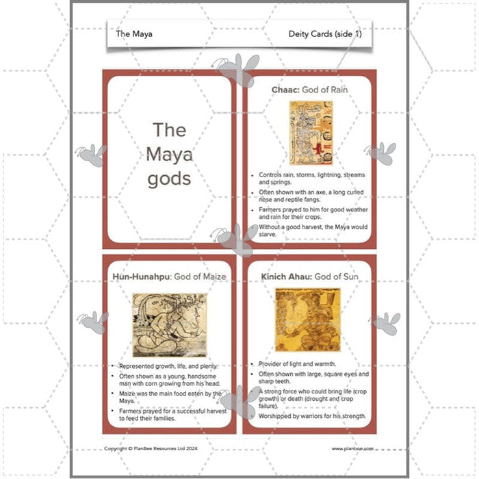 PlanBee KS2 Ancient Maya Civilisation Topic Lessons by PlanBee