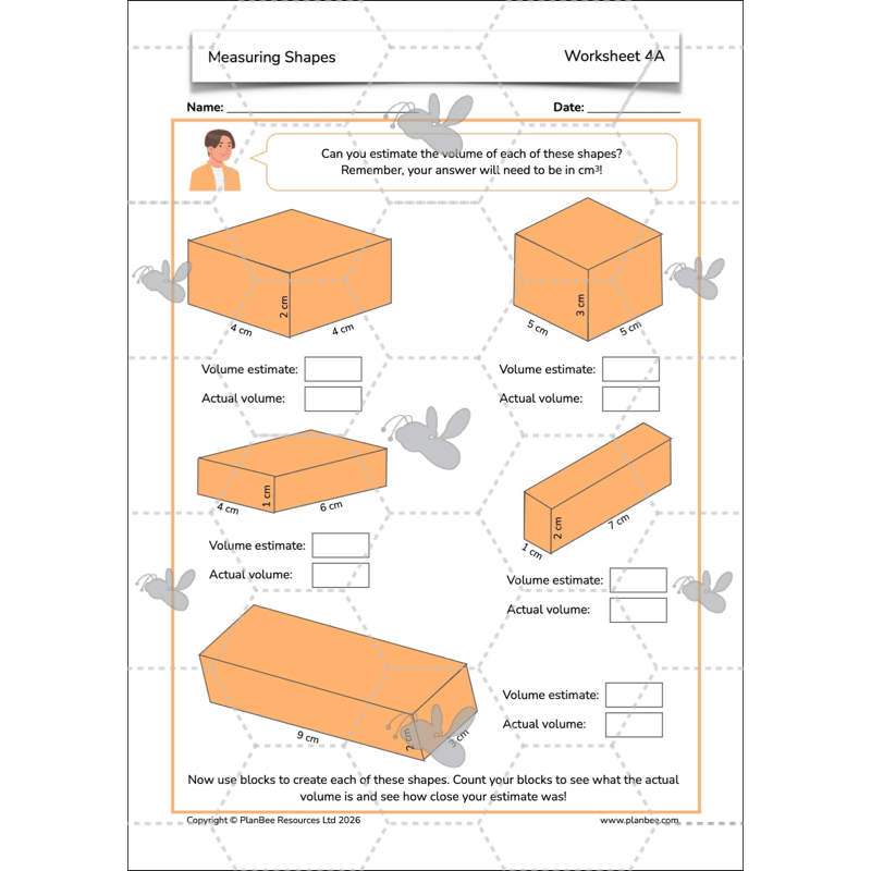 PlanBee Measuring Shapes Year 5 Maths Planning by PlanBee