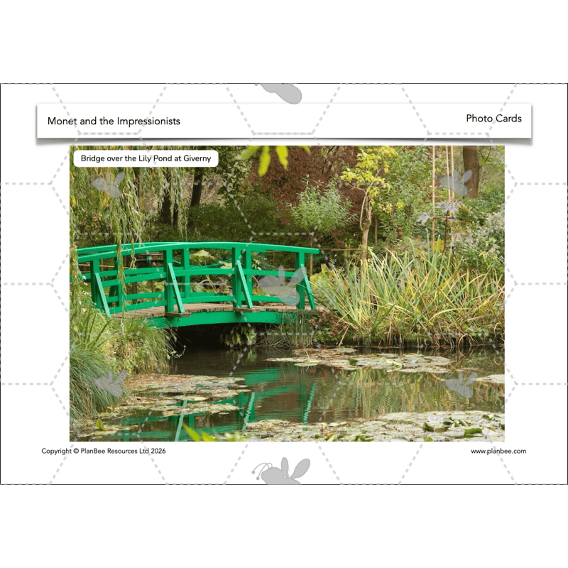 PlanBee Monet and the Impressionists | KS2 Art Lessons
