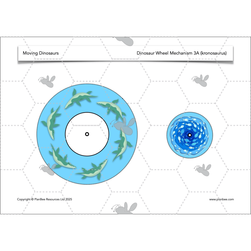 PlanBee Moving Dinosaurs KS1 | DT lessons