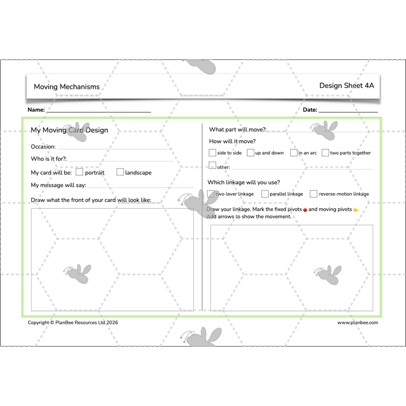 PlanBee Moving Mechanisms