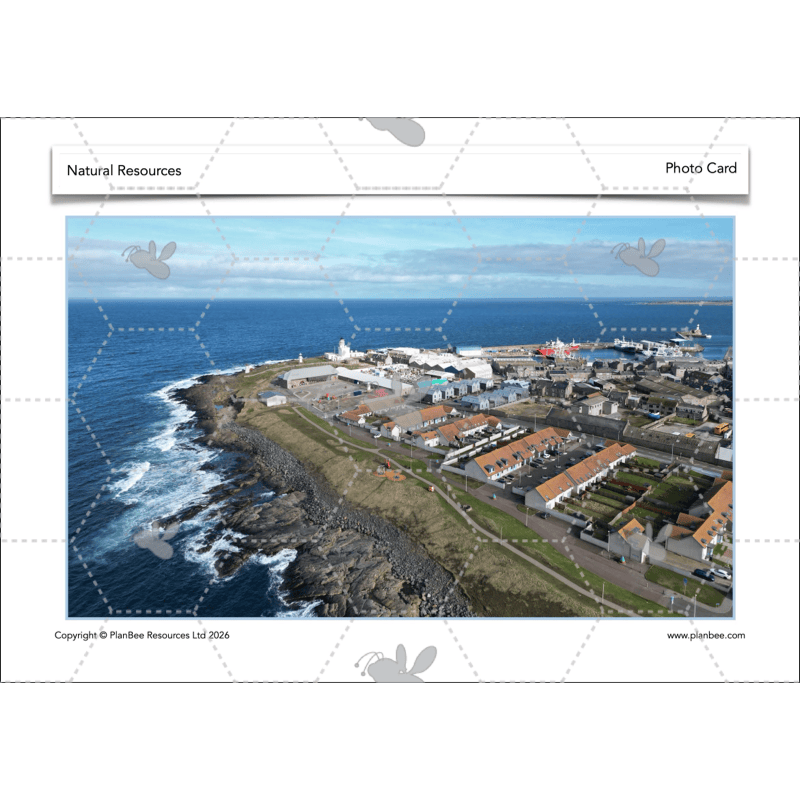 PlanBee Natural Resources KS2 Geography Lesson Pack