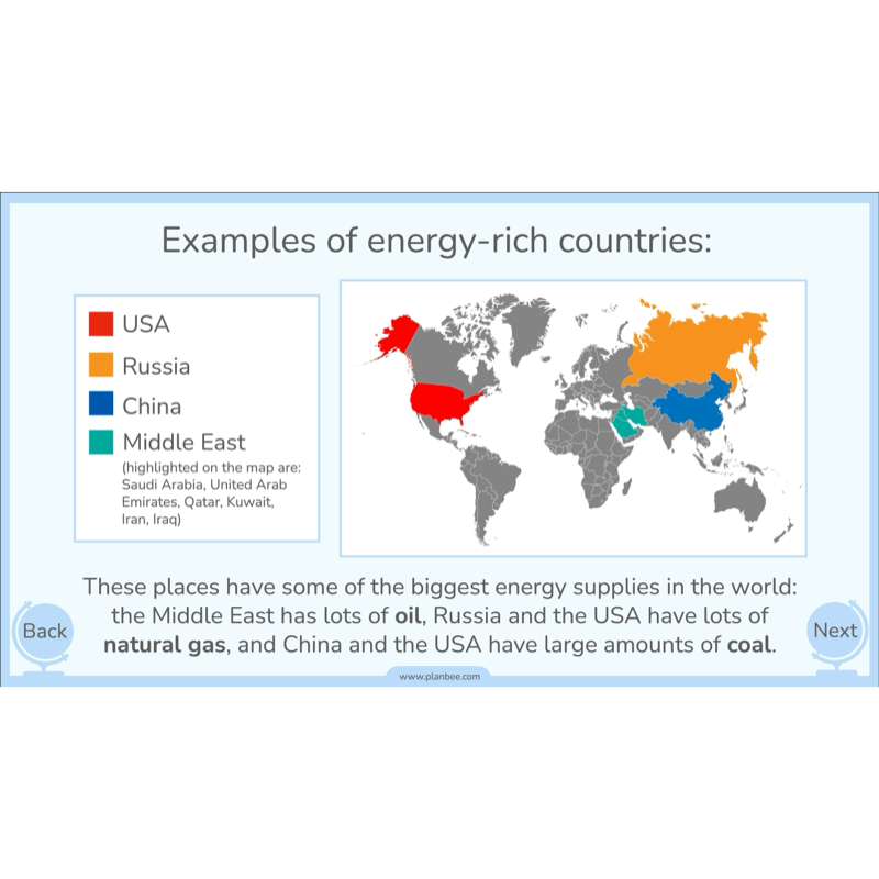 PlanBee Natural Resources KS2 Geography Lesson Pack