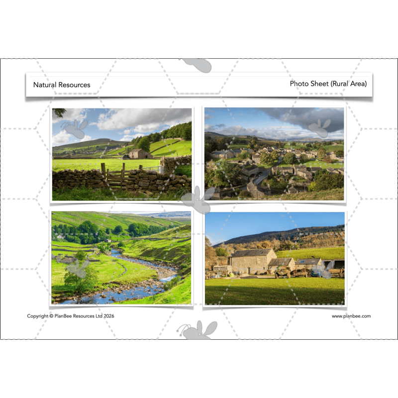 PlanBee Natural Resources KS2 Geography Lesson Pack