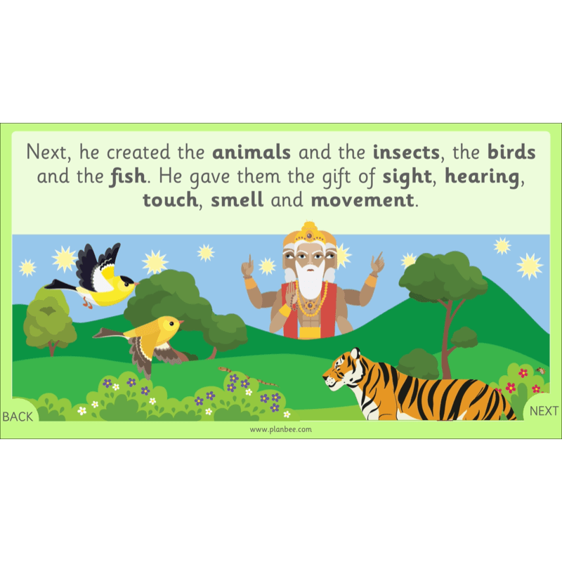 PlanBee Our Wonderful World - Creation Story KS1 RE Lessons | PlanBee
