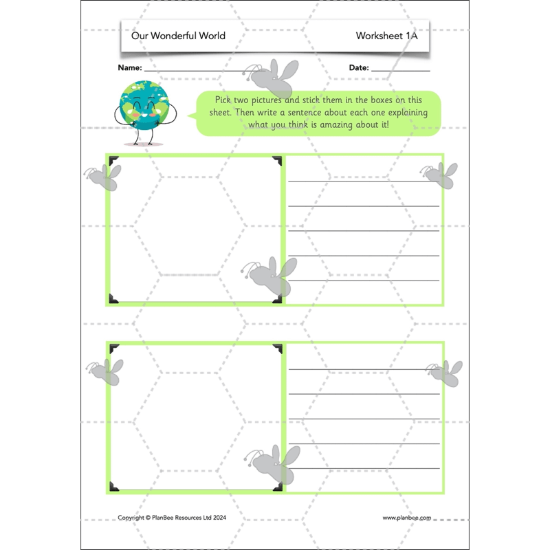 PlanBee Our Wonderful World - Creation Story KS1 RE Lessons | PlanBee