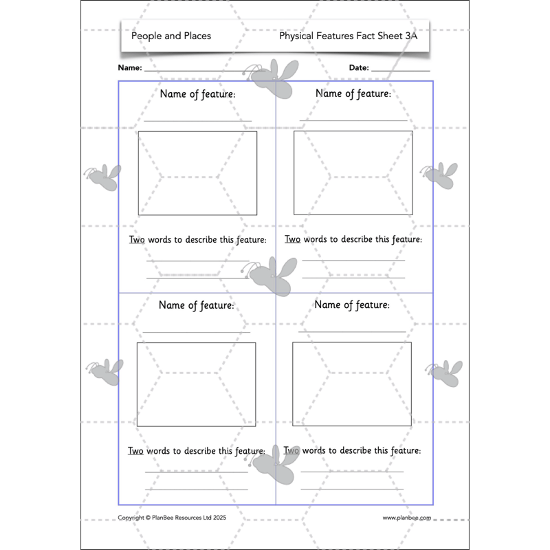 PlanBee People and Places | KS1 Geography Lessons