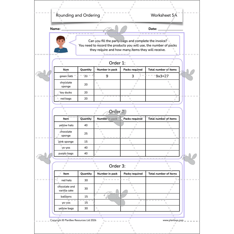 Rounding and Ordering Numbers