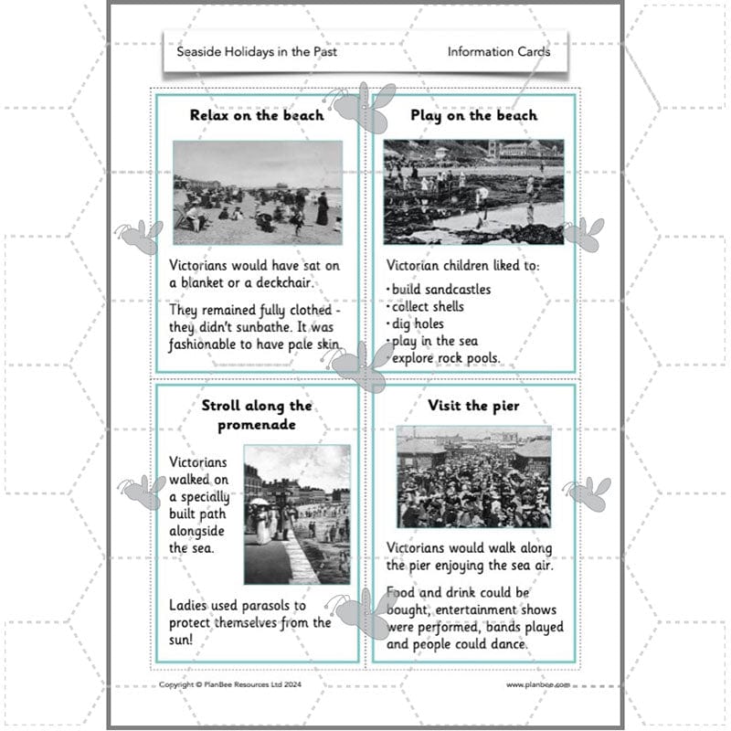 PlanBee Seaside Holidays in the Past KS1 History Lessons | PlanBee