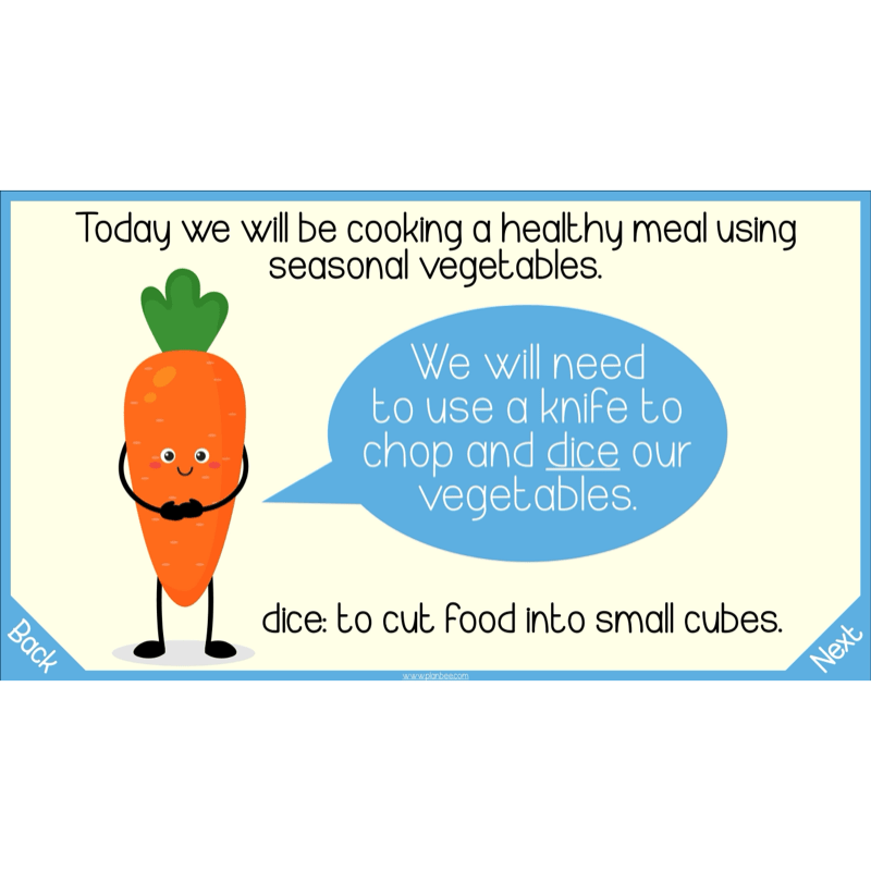 PlanBee Seasonal Food Seasonality KS2 cooking lessons by PlanBee