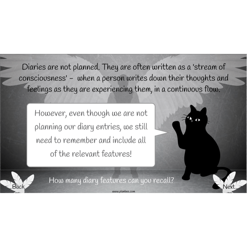 PlanBee Skellig Diary Entries KS2 | Year 6 English Lesson Pack