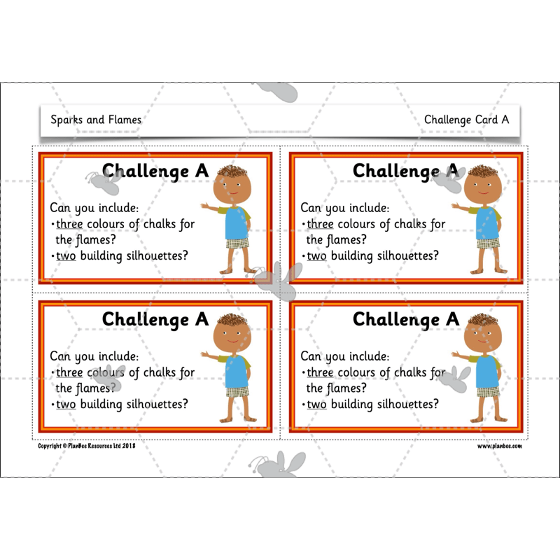 PlanBee Great Fire of London Art Ideas | PlanBee KS1 Art Lesson