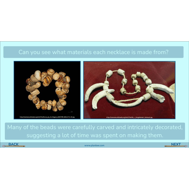 PlanBee Stone Age Art KS2 lessons