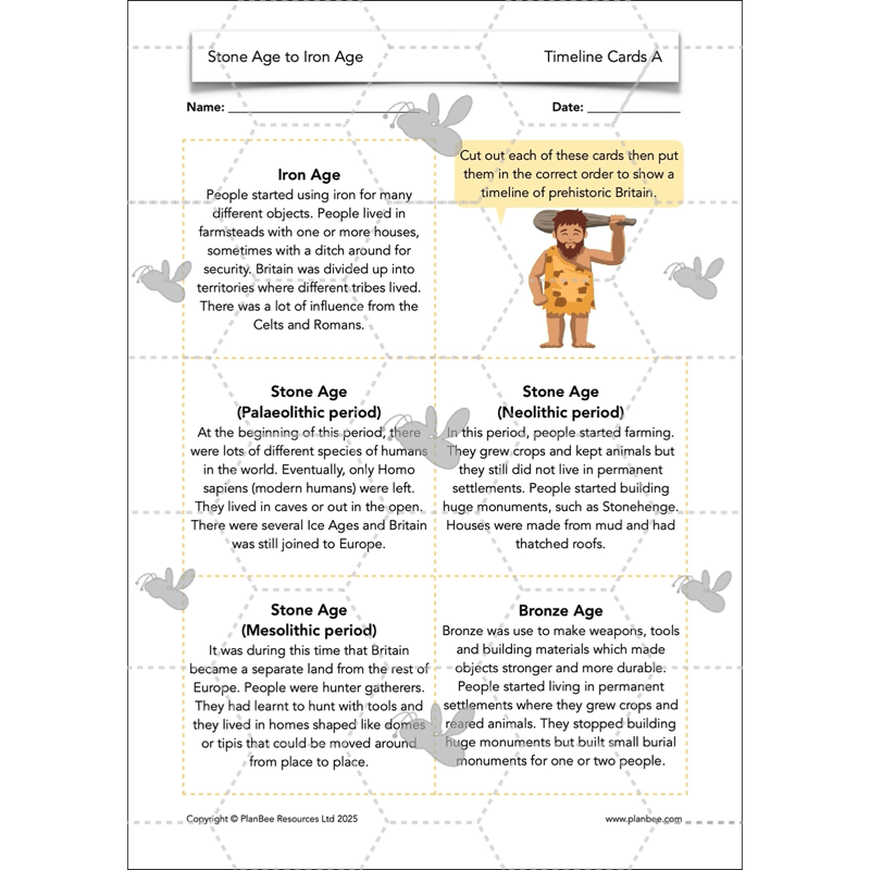 Stone Age to Iron Age