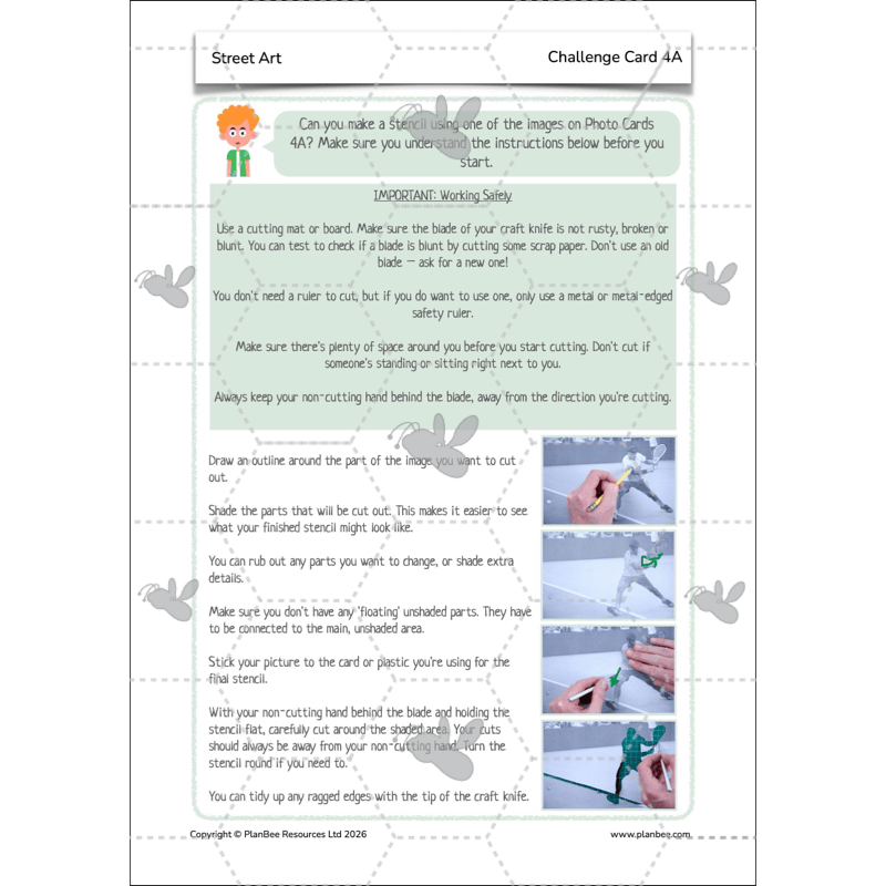 PlanBee Graffiti Art KS2 Planning | Street Art Lessons by PlanBee