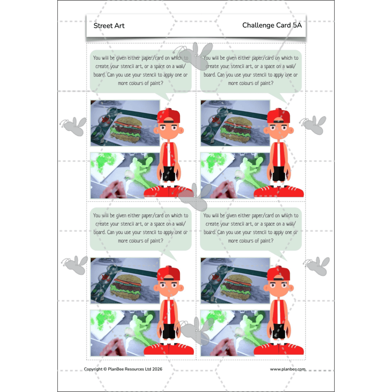 PlanBee Graffiti Art KS2 Planning | Street Art Lessons by PlanBee