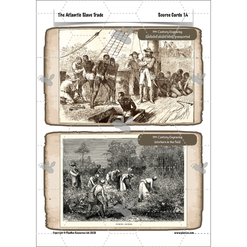 PlanBee The Atlantic Slave Trade | Slavery KS2 History by PlanBee