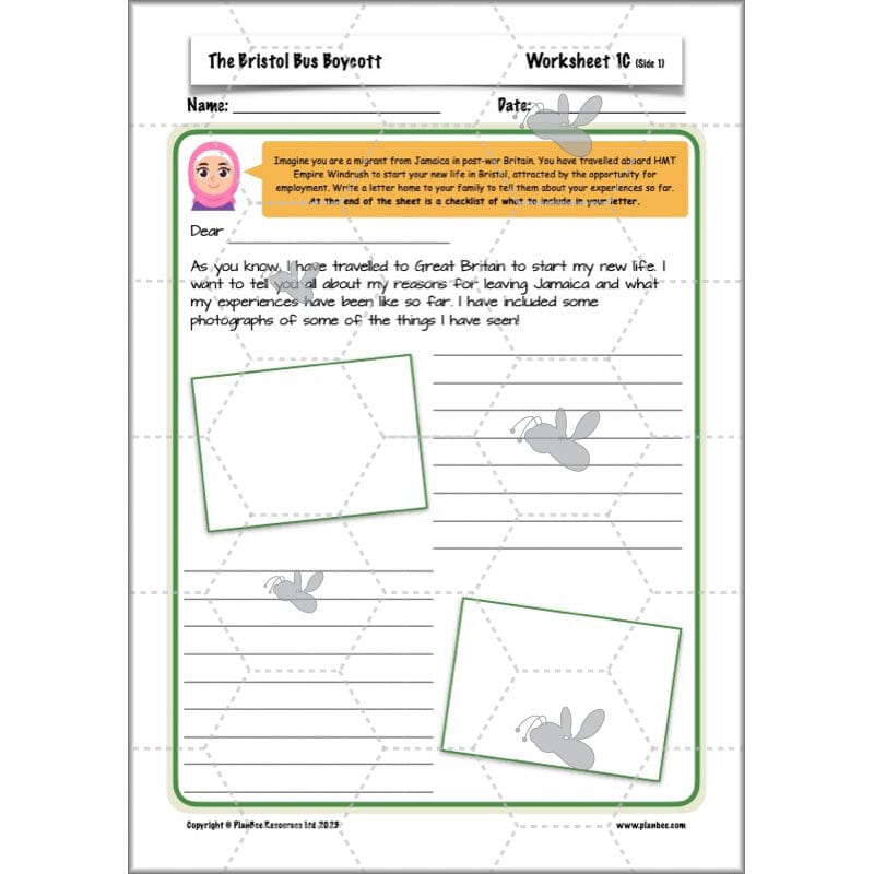 PlanBee Bristol Bus Boycott History KS2 lessons by PlanBee