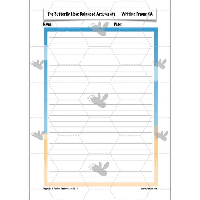 The Butterfly Lion: Balanced Arguments