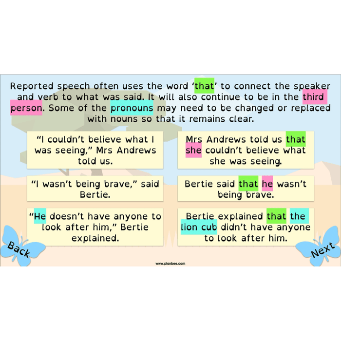 PlanBee The Butterfly Lion: Newspaper Reports KS2 English Pack