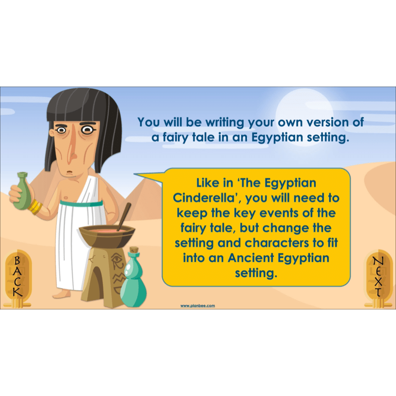 PlanBee The Egyptian Cinderella Planning Pack for KS2