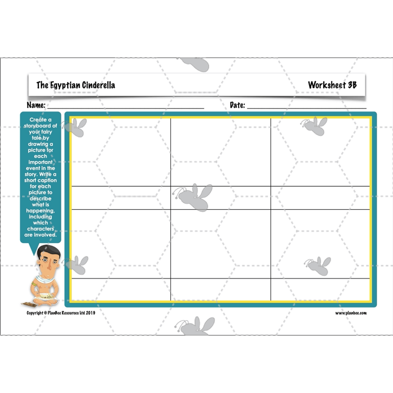 PlanBee The Egyptian Cinderella Planning Pack for KS2