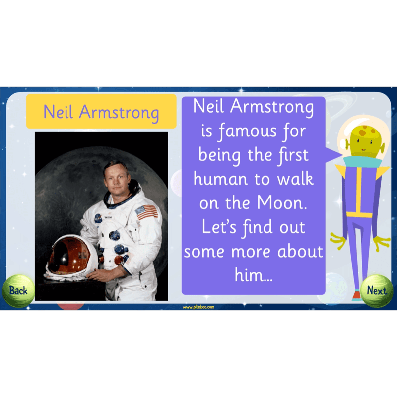 PlanBee The History of Space Travel KS1 Lesson Plans & Resources