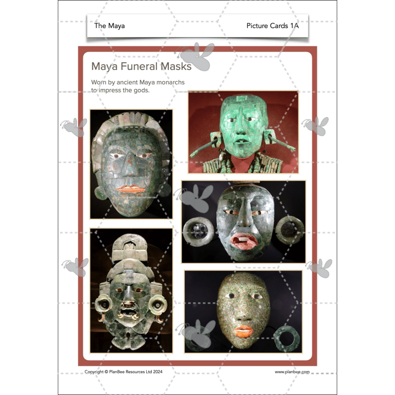 PlanBee The Maya KS2 Topic Enrichment Lesson Pack