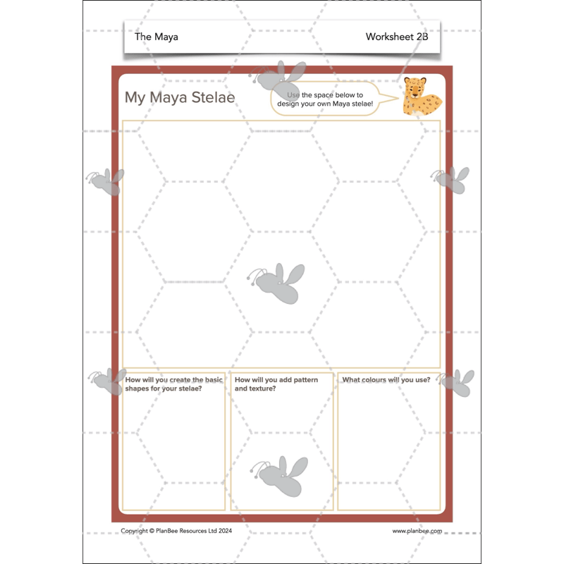 PlanBee The Maya KS2 Topic Enrichment Lesson Pack