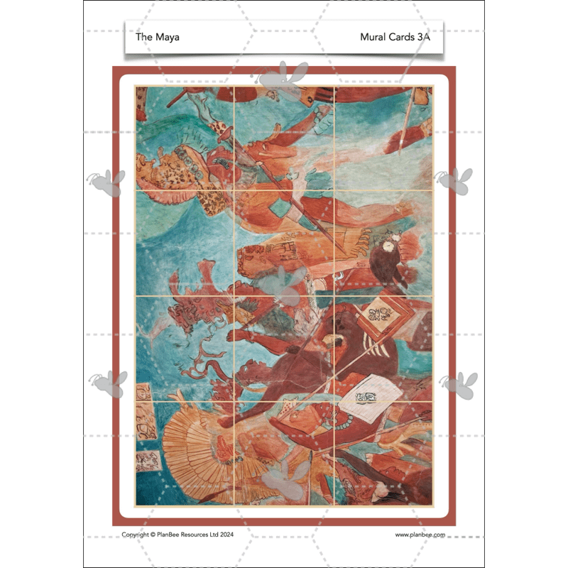 PlanBee The Maya KS2 Topic Enrichment Lesson Pack