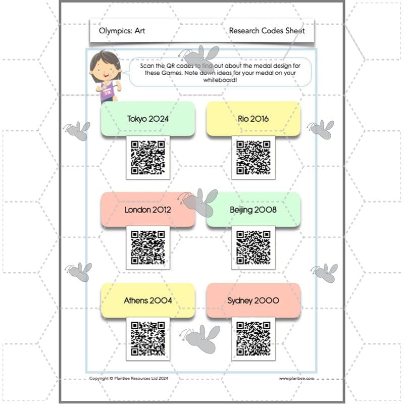 PlanBee Olympic Games LKS2 Lesson Pack by PlanBee