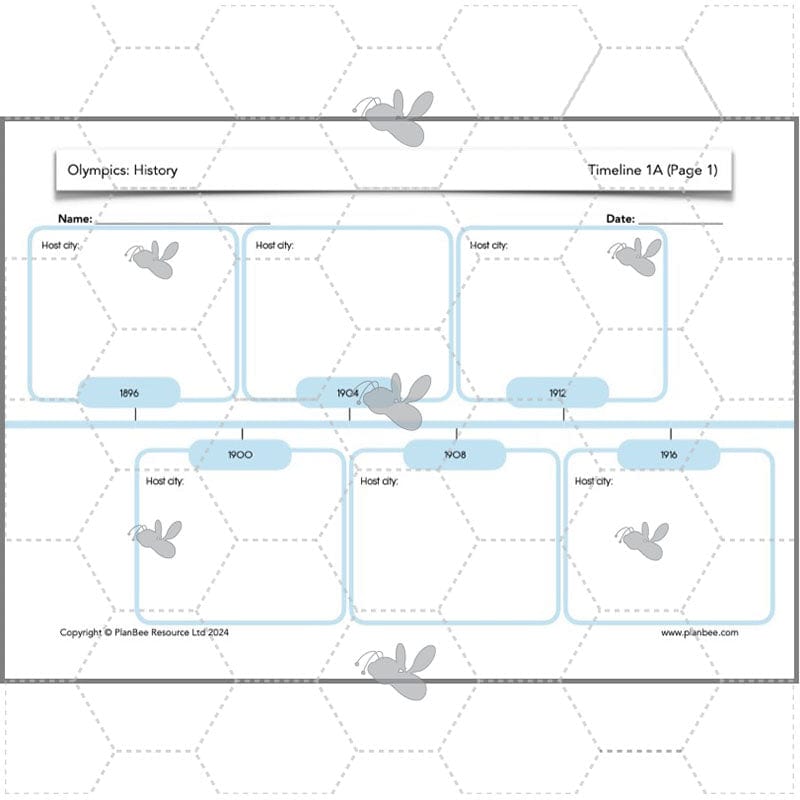 PlanBee Olympic Games Year 5/6 Lesson Pack by PlanBee