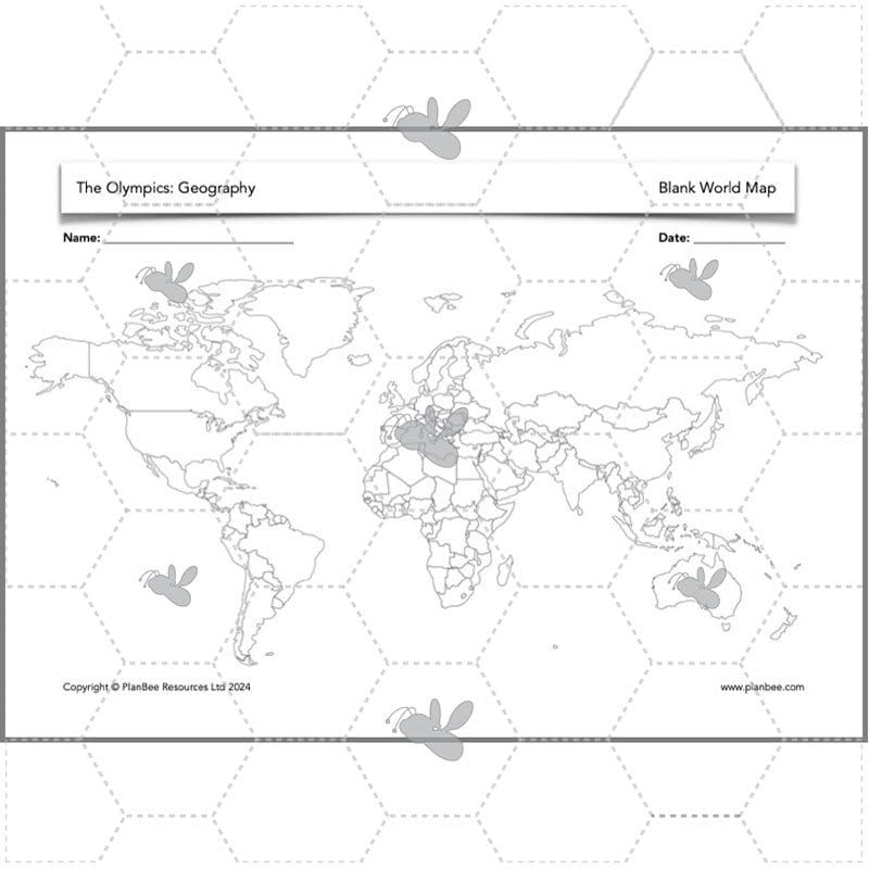 PlanBee Olympic Games Year 5/6 Lesson Pack by PlanBee