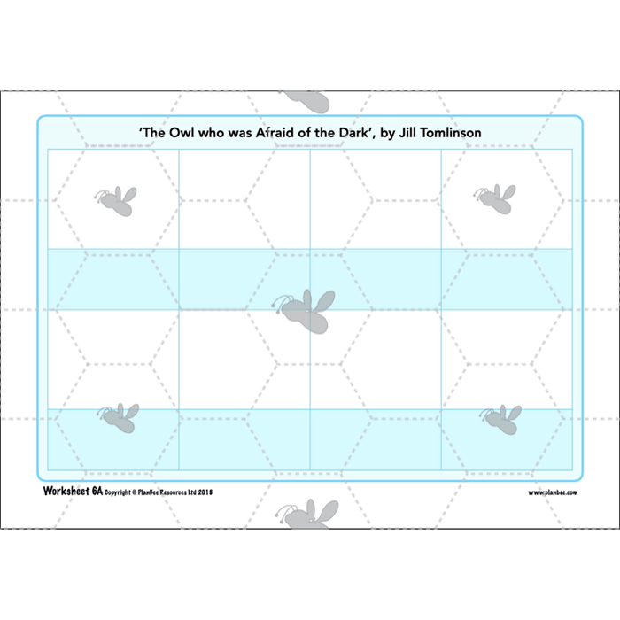 The Owl who was Afraid of the Dark: Reading Comprehension