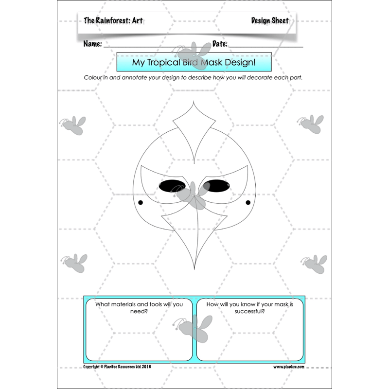 PlanBee The Rainforest Topic KS2 Enrichment Lesson Pack