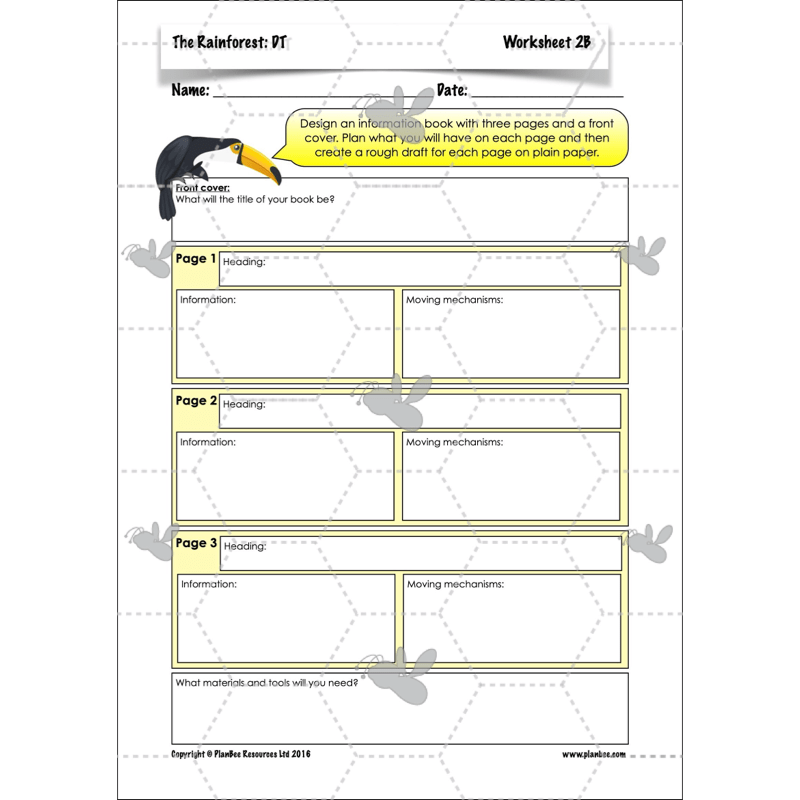 The Rainforest Topic Enrichment Pack