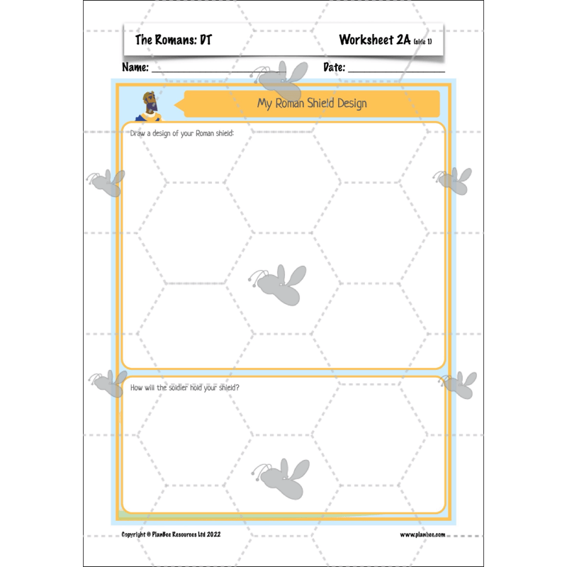 PlanBee The Romans KS2 Topic Enrichment Lesson Pack