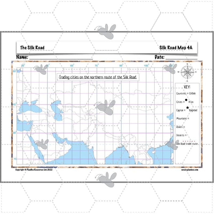 PlanBee The Silk Road KS2 Geography lessons | PlanBee