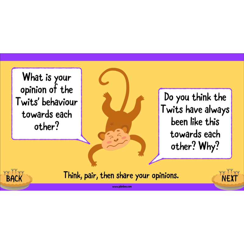 PlanBee The Twits Reading Comprehension KS2 | Year 4 English Pack